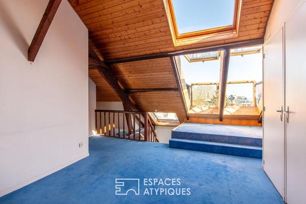 L’insoupçonnable appartement triplex à réinterpréter