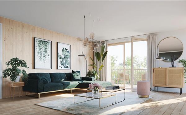 Appartement à vendre 4 pièces 85m2 - balcon - parking - LA QUEUE EN BRIE (94)