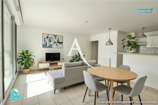 CASTELNAU LE LEZ ? APPARTEMENT 2 PIÈCES 48,5 m² ? LOGGIA 11 m² ? PARKING BOXABLE ? RÉSIDENCE 2007.