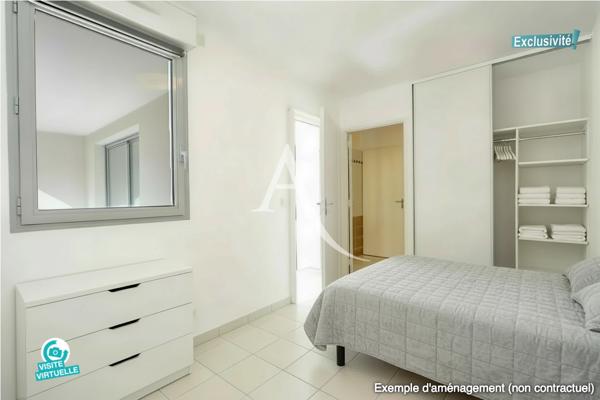 CASTELNAU LE LEZ ? APPARTEMENT 2 PIÈCES 48,5 m² ? LOGGIA 11 m² ? PARKING BOXABLE ? RÉSIDENCE 2007.
