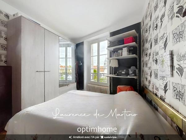 LA GARENNE-COLOMBES – PLACE DE LA LIBERTÉ – 3 PIÈCES D’ANGLE – DERNIER ÉTAGE