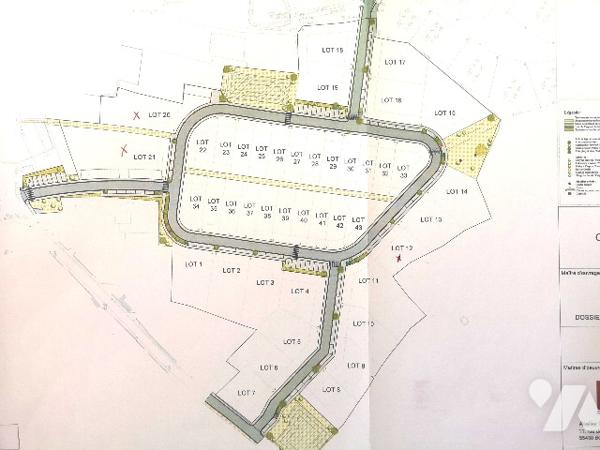 Ancerville, dans le nouveau lotissement, 40 parcelles disponibles