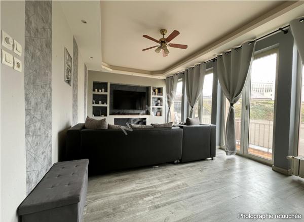 Appartement - centre ville - Forbach - 90m²-  2 chambres - Balcon - Cave