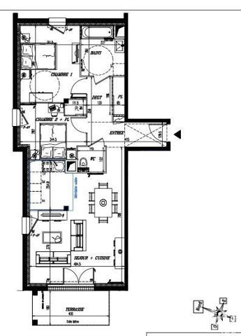 Appartement à vendre 3 pièces 70 m² Pornic