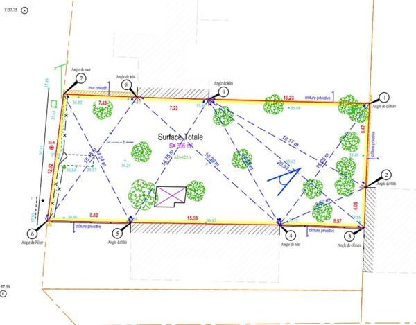 Terrain Chatou 396 m2