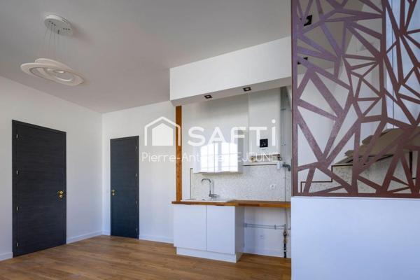 Questembert Hyper-centre – T2 rénové avec jardin