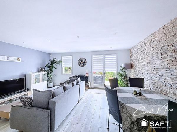 Maison Familiale individuelle de 95 m2 avec terrain de 407 m2 et garage