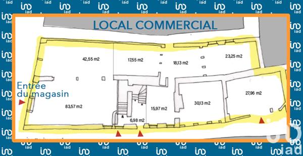 Immeuble à vendre 650 m² Tonnerre