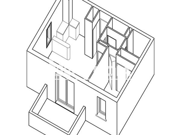 Location Appartement 2 pièces 44.7 m² - 49 RUE GERRY ROUFS Beziers 34500