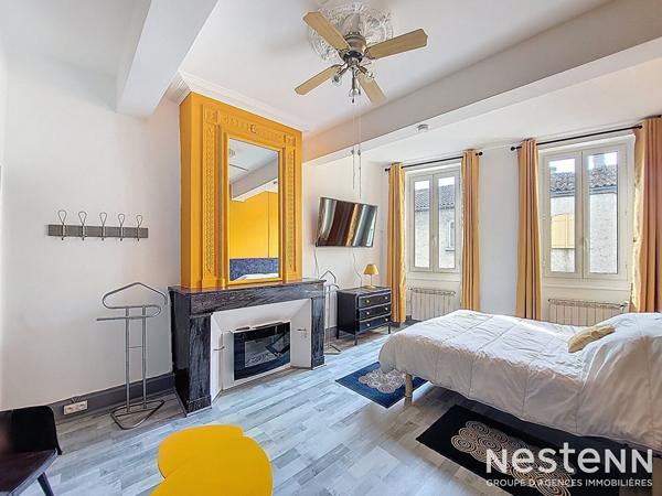 A Vendre 2 Maisons en pierre de caractère avec jardin et piscine au centre de Lectoure.