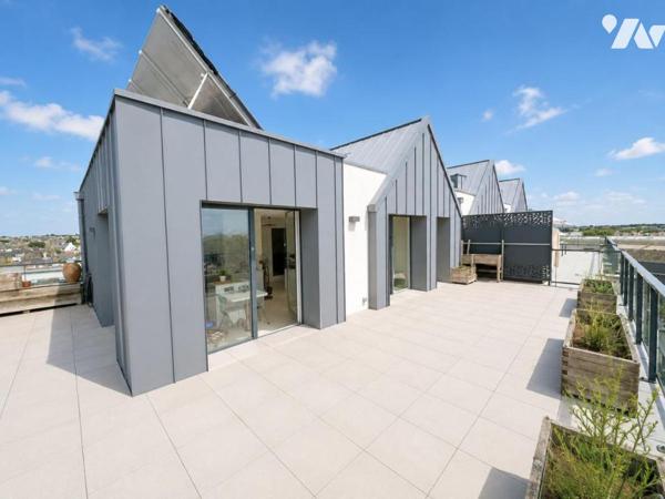 SAINT MALO - Rocabey - Appartement T3 au dernier étage dans résidence de standing