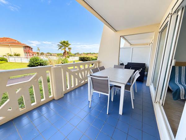 Appartement 3 chambres - vue lac - double terrasse terrasse