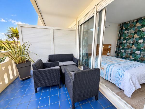 Appartement 3 chambres - vue lac - double terrasse terrasse