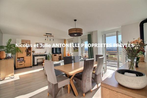 Les Villettes 43600 maison 109m² 3 chambres UNE TERRASSE AVEC VUE PANORAMIQUE