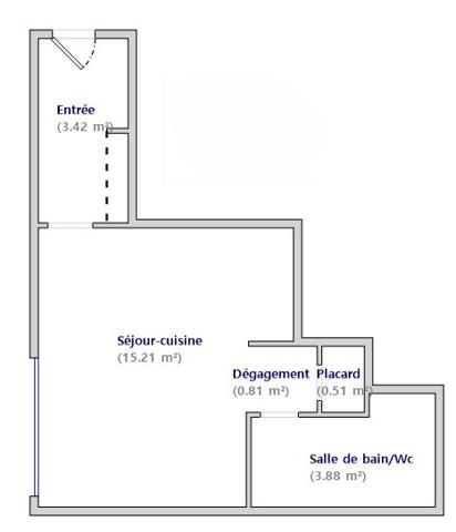 Paris (75011) Appartement calme et lumineux avec vue dégagée