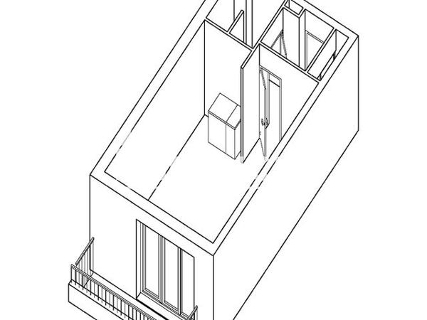Location Studio 29.8 m² - 1 RUE EDOUARD SCOFFIER Nice 06300