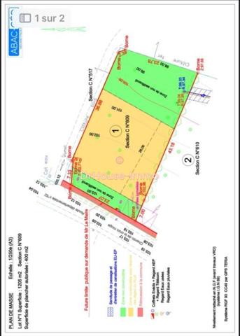 Terrain à vendre de 1 215 m²