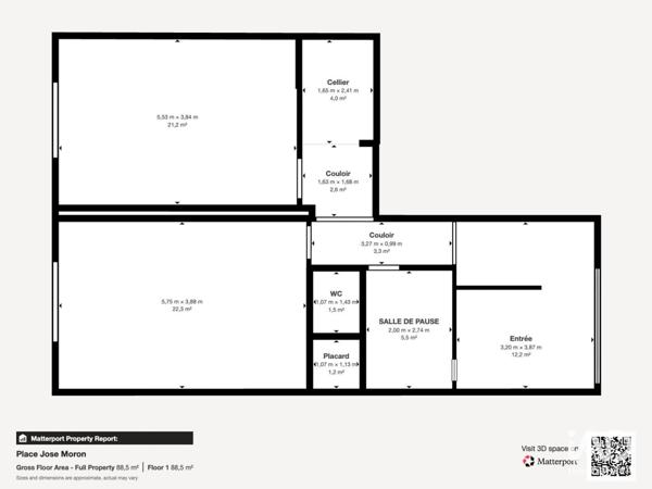 Boutique/Local commercial à vendre 75 m² Riom