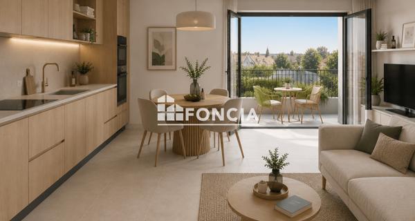 À vendre Appartement 3 pièces 61.34 m² - Deauville 14800