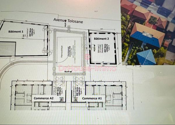 Bureau à vendre de 345 m²