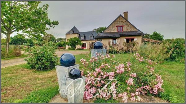 Domaine de 2 habitations distinctes dans un environnement sans nuisance au coeur de l'Anjou