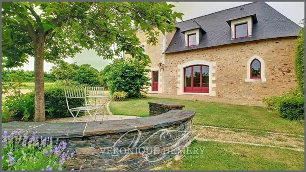 Domaine de 2 habitations distinctes dans un environnement sans nuisance au coeur de l'Anjou