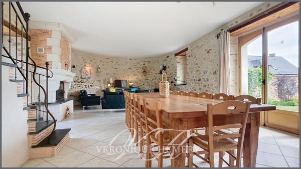 Domaine de 2 habitations distinctes dans un environnement sans nuisance au coeur de l'Anjou