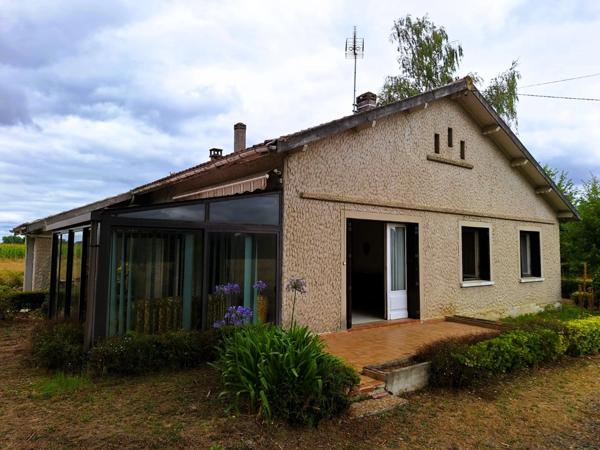 Maison 3 chambres 93 m² avec garage et terrain – Castelnau-Rivière-Basse (65700)