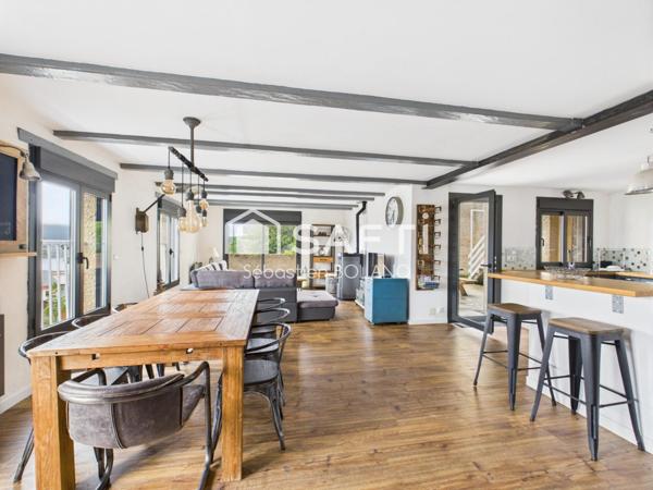 Maison de village 120 m² entièrement rénovée – Les Angles (66) Vue exceptionnelle sur le lac de Matemale et les montagnes