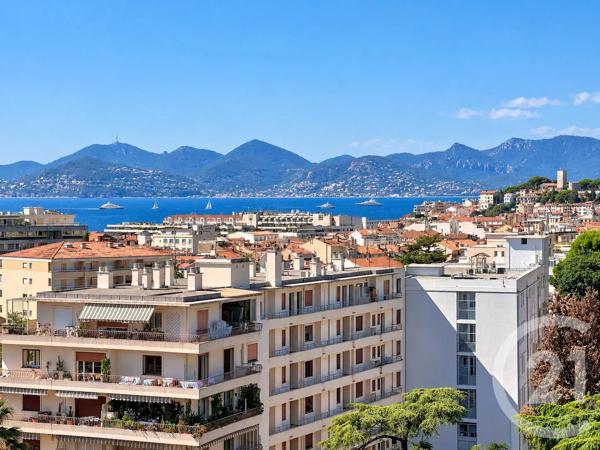 Appartement F3 à vendre  3 pièces - 87,56 m 2   CANNES  - 06