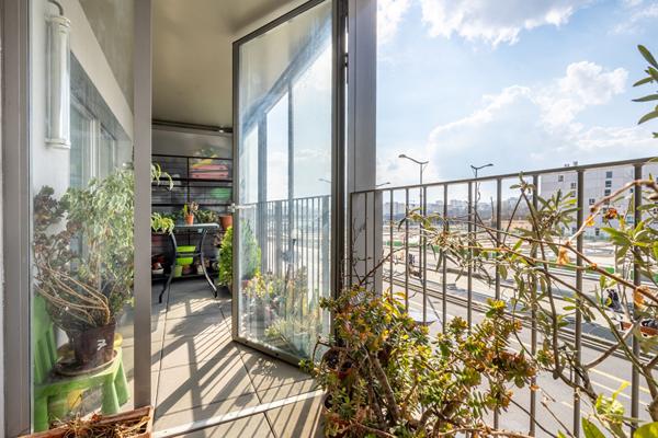 4 pièces BNF terrasse et parking