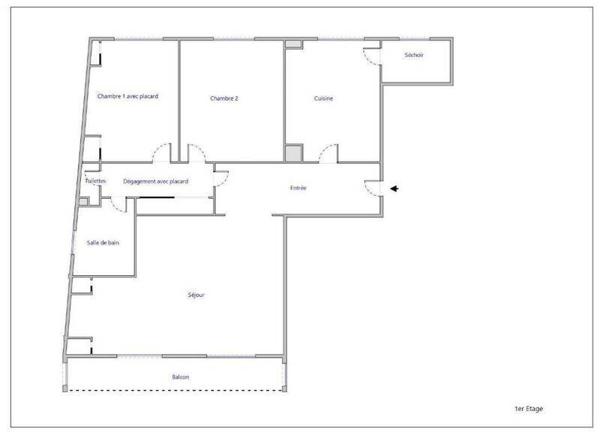 Appartement 4 pièces - 44000 Nantes