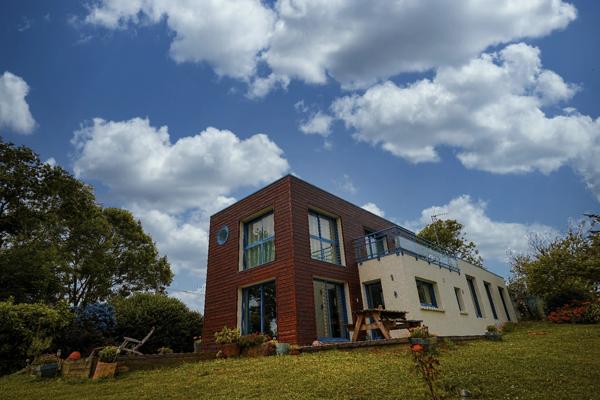 Maison d'architecte vue mer tréboul Douarnenez