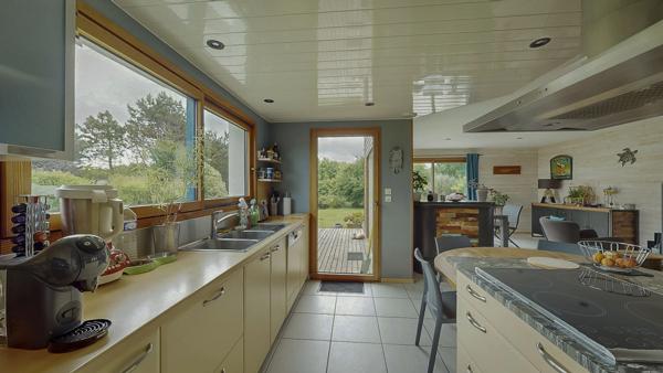 Maison d'architecte vue mer tréboul Douarnenez