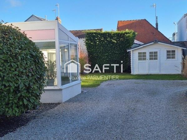 Berck-Plage – Maison avec jardin, parking et chambre de plain-pied