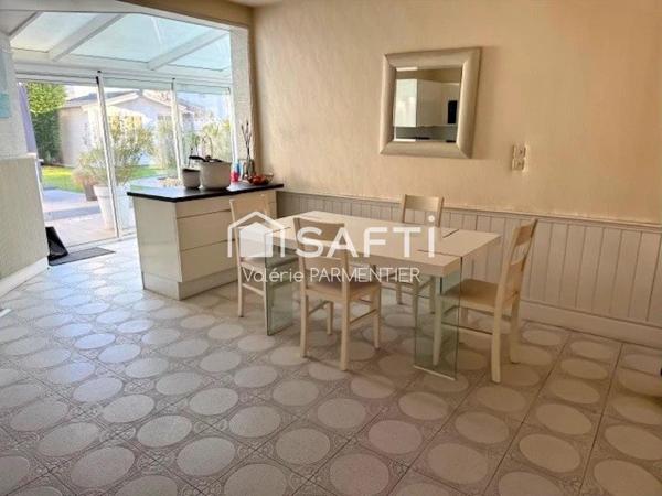 Berck-Plage – Maison avec jardin, parking et chambre de plain-pied