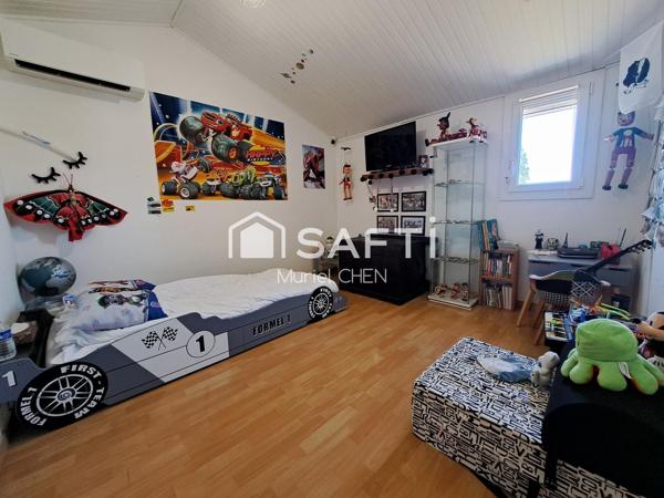 MARSILLARGUES villa 3 chambres, garage, jardin