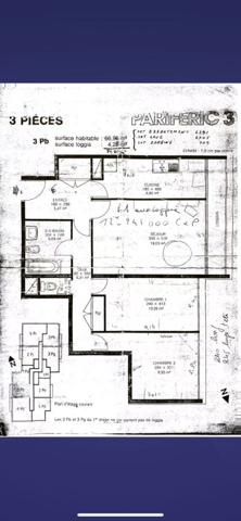 Vente Appartement66,96 m² - 3 Pièces - AUBERVILLIERS (93300)