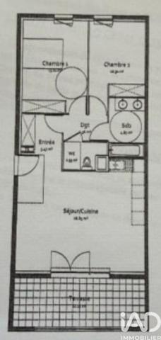 Appartement à vendre 3 pièces 66 m² Marseille 14