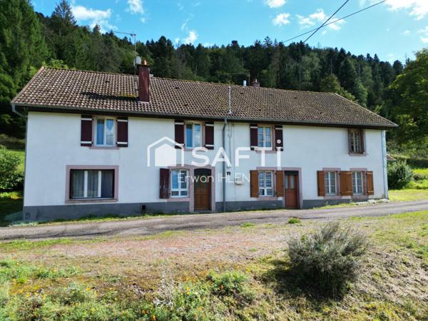 Maison 104m², 4 pièces, 3 chambres, dépendances,44760 m2 de terrain