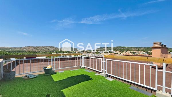 Appartement de 87 m² avec terrasse de 30 m² et une place de parking