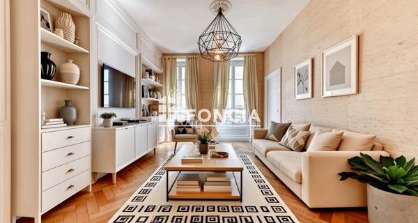 À vendre Appartement 3 pièces 107 m² - Lyon 69002
