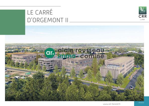 Bureaux 1822m² – Angers