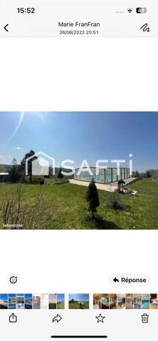 Superbe ferme rénovée,piscine et terrain arboré