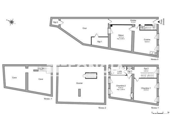 Location Maison 3 pièces 91.94 m² - 11 RUE SAINT LADRE Montigny Les Metz 57950