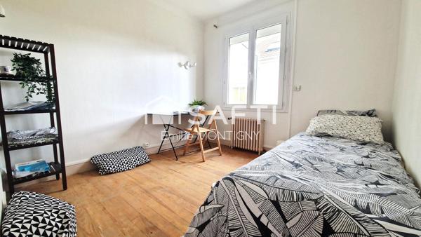 Ensemble maison de plain pied surélevée centre ville -100m2 - 3 chambres- terrain parcellaire de 820m2