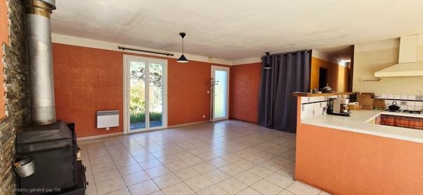 Maison de plain pied 5 pièces