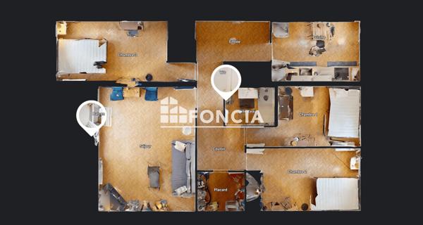 À vendre Appartement 4 pièces 85 m² - Evry 91000