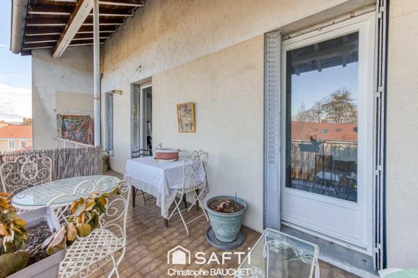 Appartement 3P avec terrasse à Bourg Préfecture