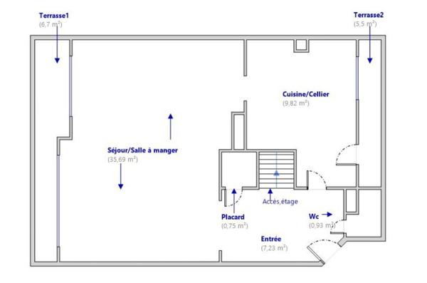 Appartement  95 m2 duplex et rooftop 30m2 vue Tour Eiffel, 23m2 de balcons et terrasses  Passy Paris 16e